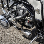 Custom Works ZON DEPARTED features BMW R18 protoype engine